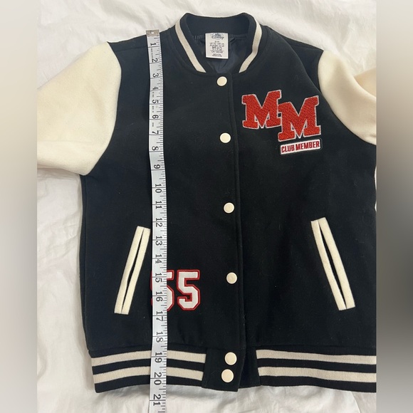 Disney Mickey Mouse Original Mouseketeer bomber varsity snap jacket - Picture 7 of 12